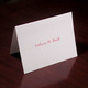 Fine Linen Folded Note Cards Image 3 of 3